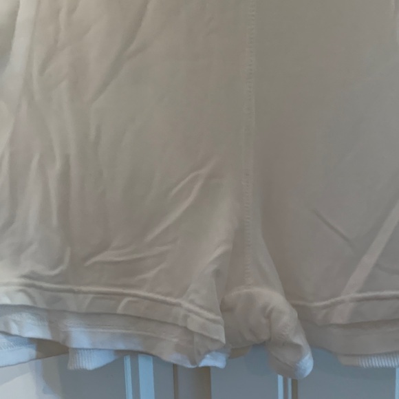 New FP Movement by Free People White Pleated Mini Skirt - Picture 5 of 8